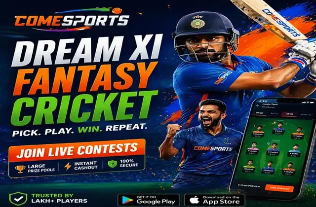 Come (come cricket analytics app) fantasy cricket & matchday visual 1
